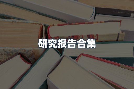 研究报告合集